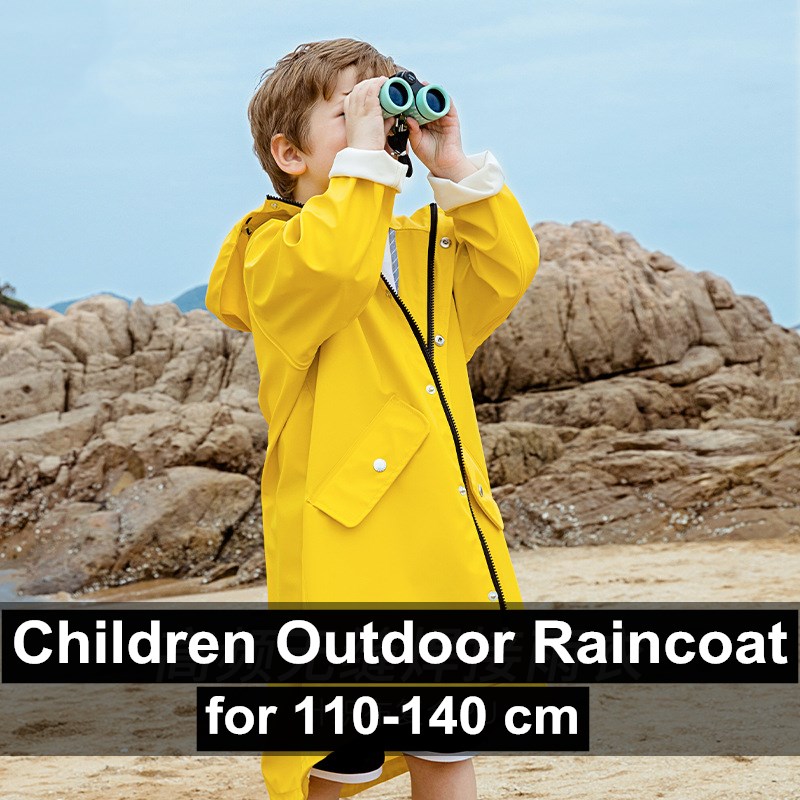 Camping Rain Poncho - Детский дождевик из ПУ кожи, с