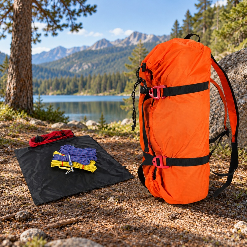 Outdoor Camping Rugs - Прочная сумка для хранения снаряжения для