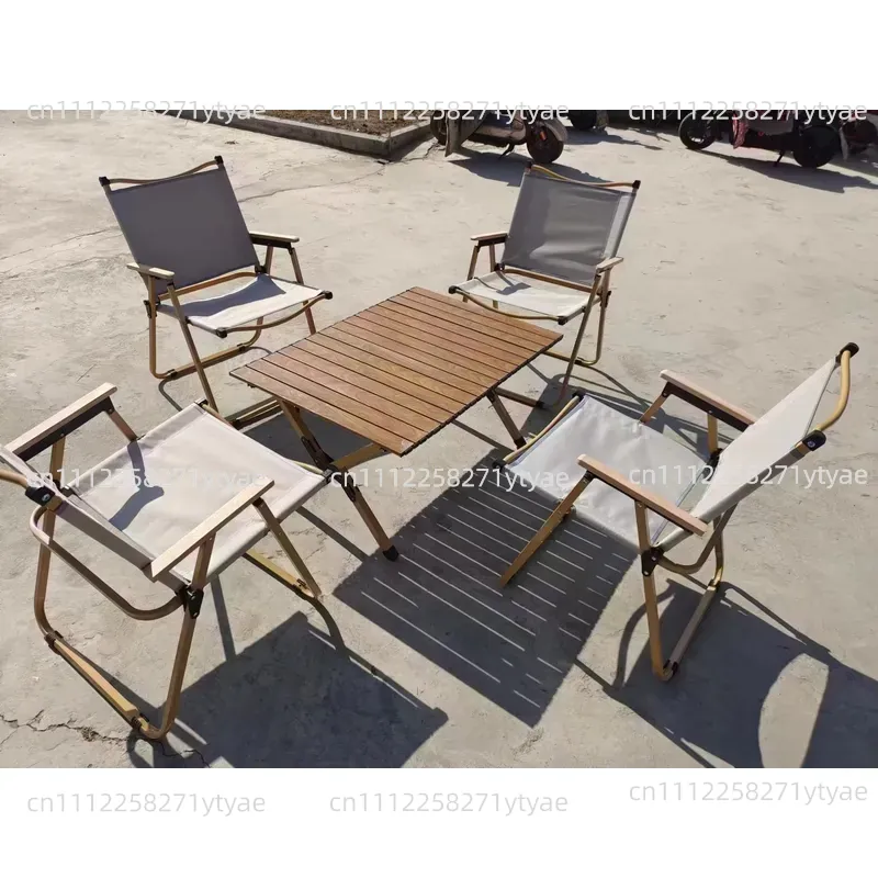 Outdoor Camping Exhibition - Складной комплект стола и стульев для