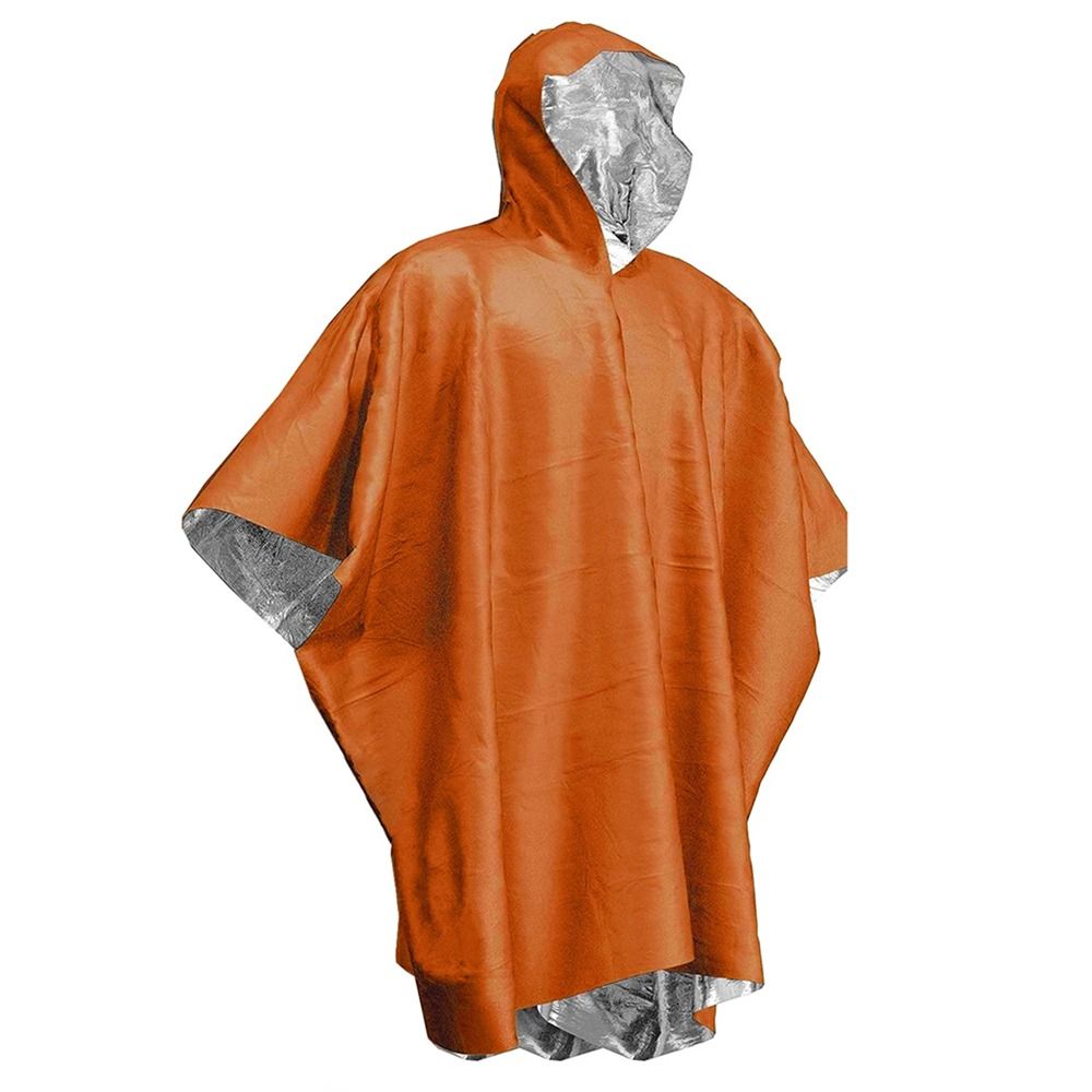 Camping Rain Poncho - 1 шт. Плащ-дождевик для походов и