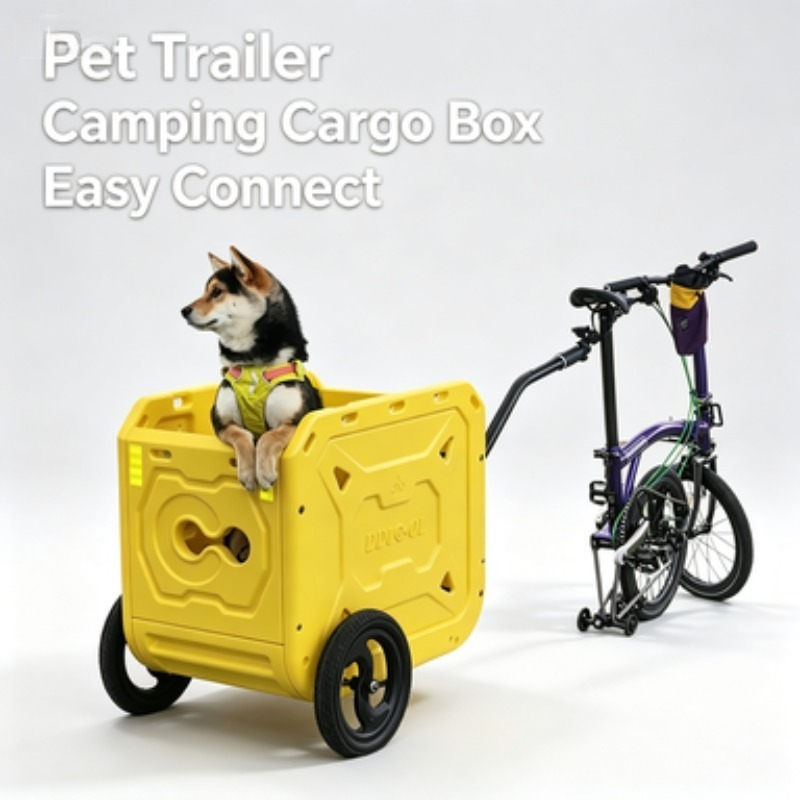 Велоприцеп ZONGYAN, многофункц – обзор и цена Outdoor Camping Trolley