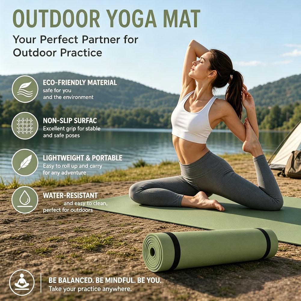 Нескользящий коврик для йоги и – обзор и цена Outdoor Camping Rugs