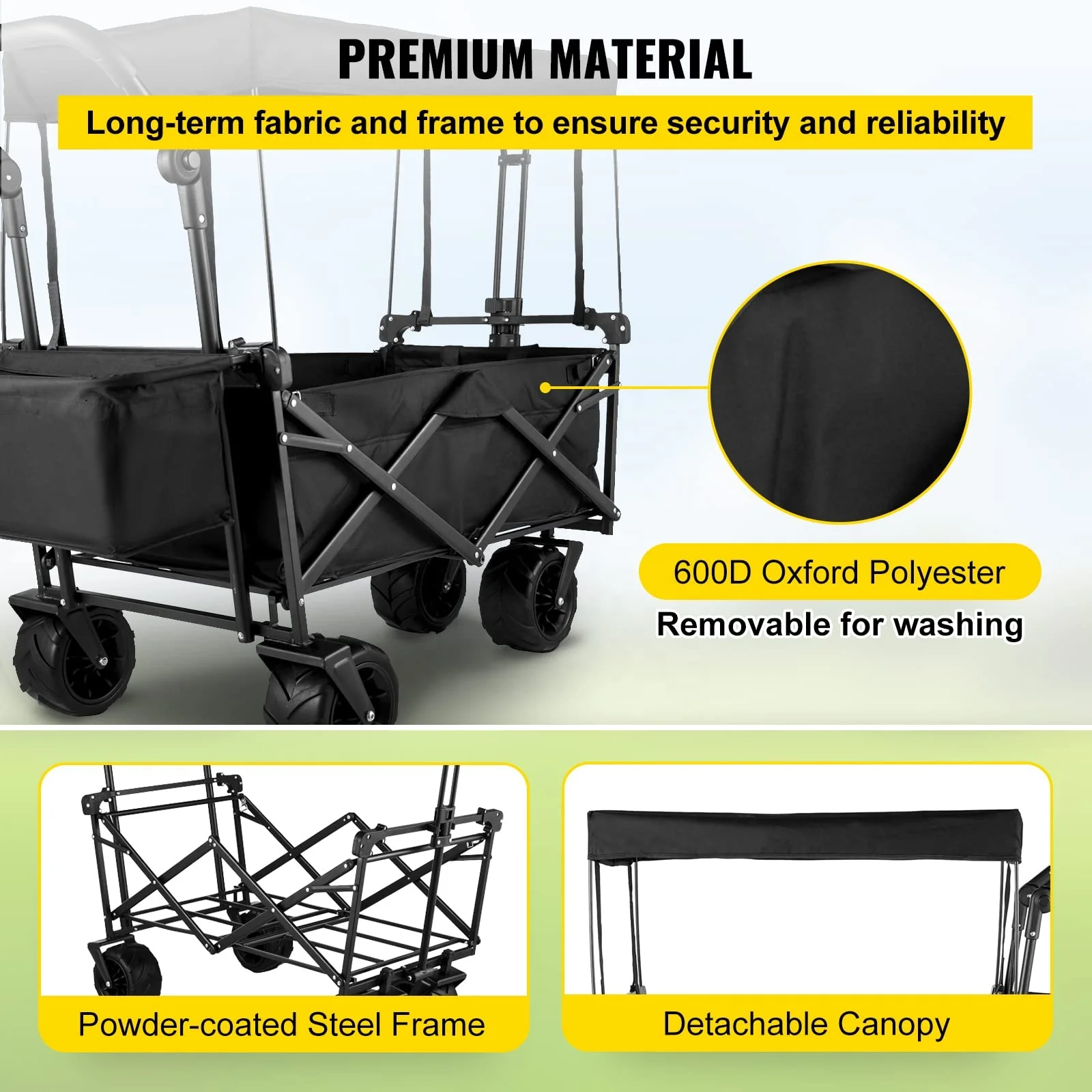 Складная тележка для кемпинга  – обзор и цена Outdoor Camping Trolley