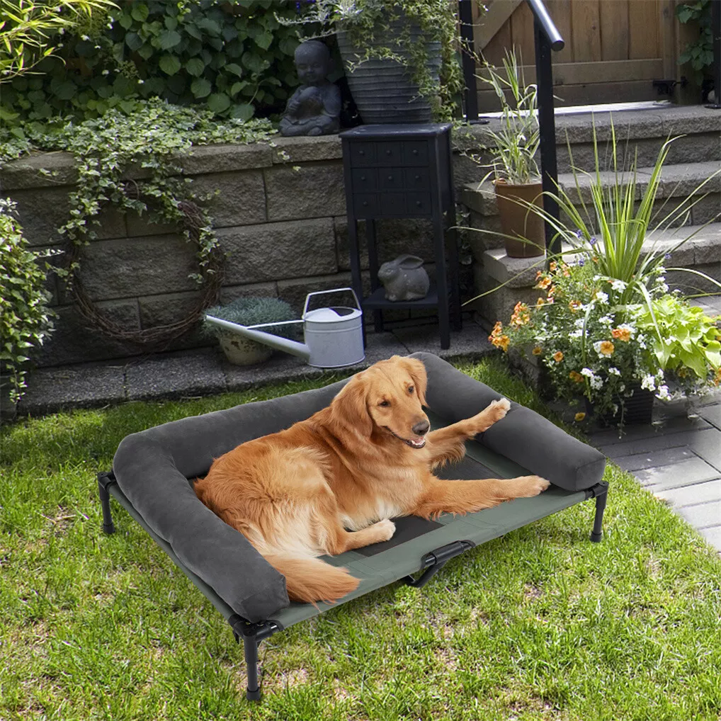 BINGOPAW – приподнятая лежанка – обзор и цена Outdoor Camping Dog Bed