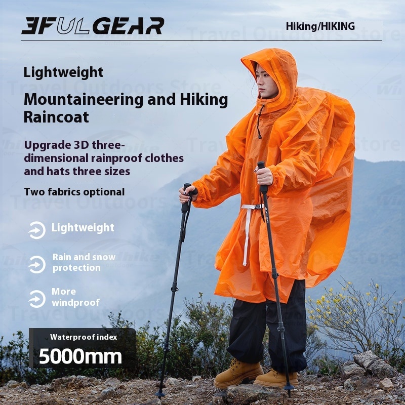 3F UL GEAR 2026 Ультралегкий д – обзор и цена Camping Rain Poncho