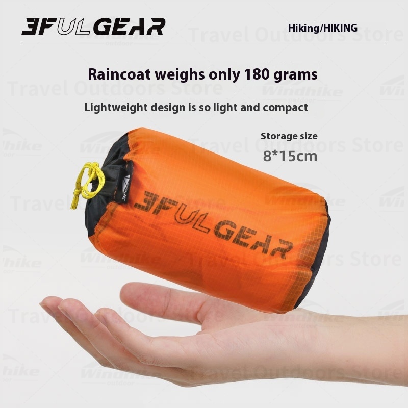 3F UL GEAR 2026 Ультралегкий д – обзор и цена Camping Rain Poncho