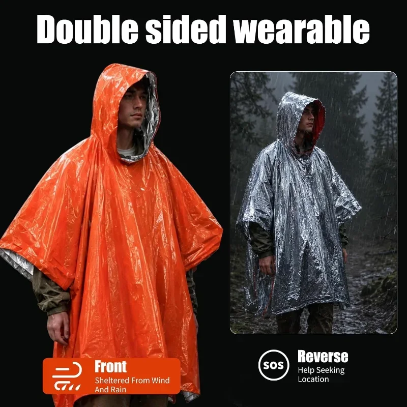 Водонепроницаемый и тёплый дож – обзор и цена Camping Rain Poncho