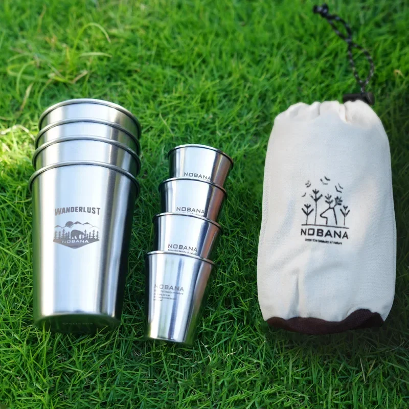 CLS уличный набор чашек из нер – обзор и цена Outdoor Camping Dining Set